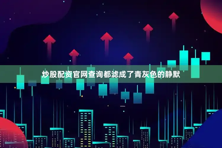 炒股配资官网查询都滤成了青灰色的静默